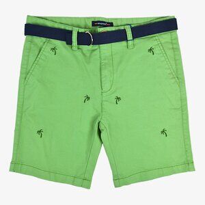 SPAGNOLO Boys' Green Bermuda Shorts, 10